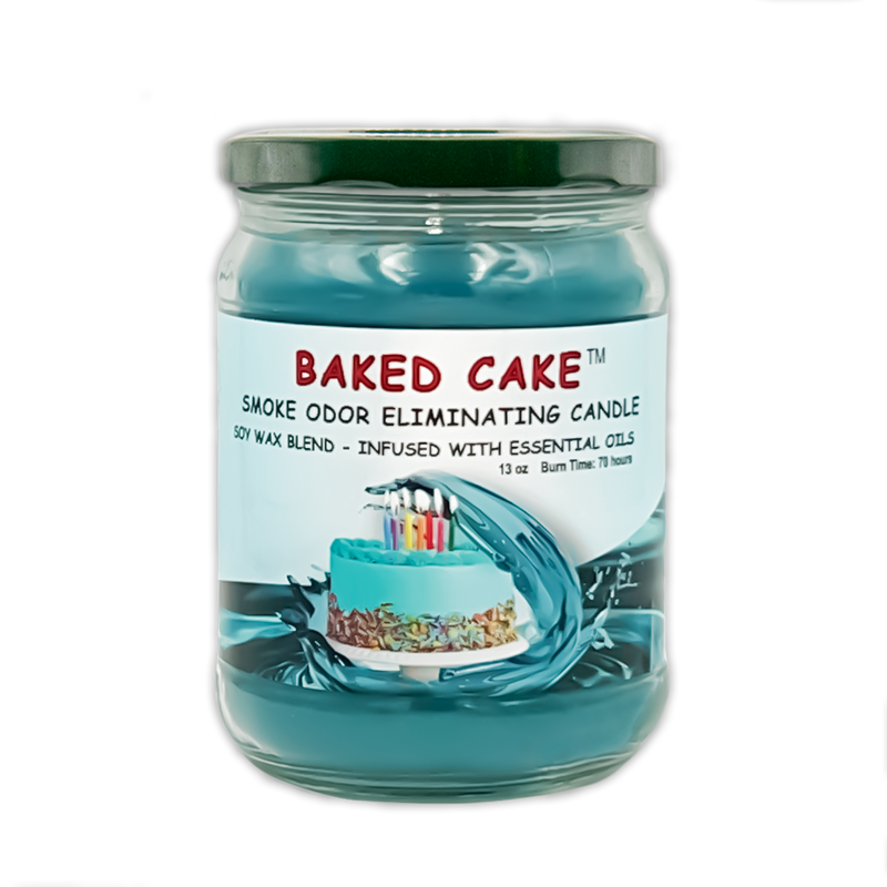 Baked Cake Candle