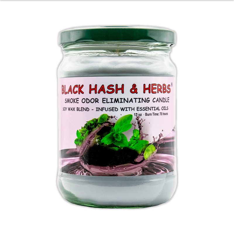 Black Hash & Herbs® Candle