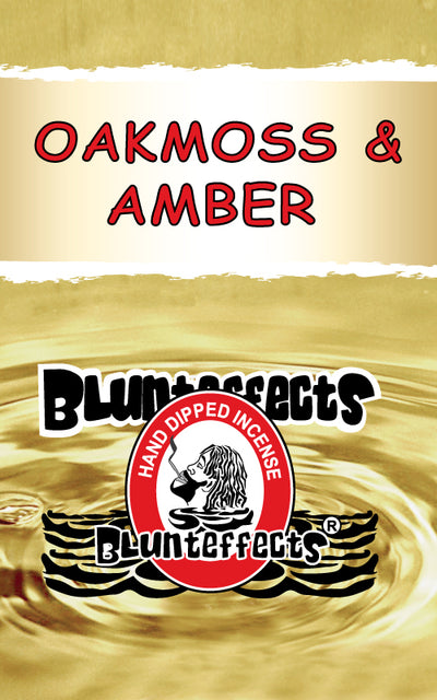 Oakmoss & Amber Hand-Dipped Incense