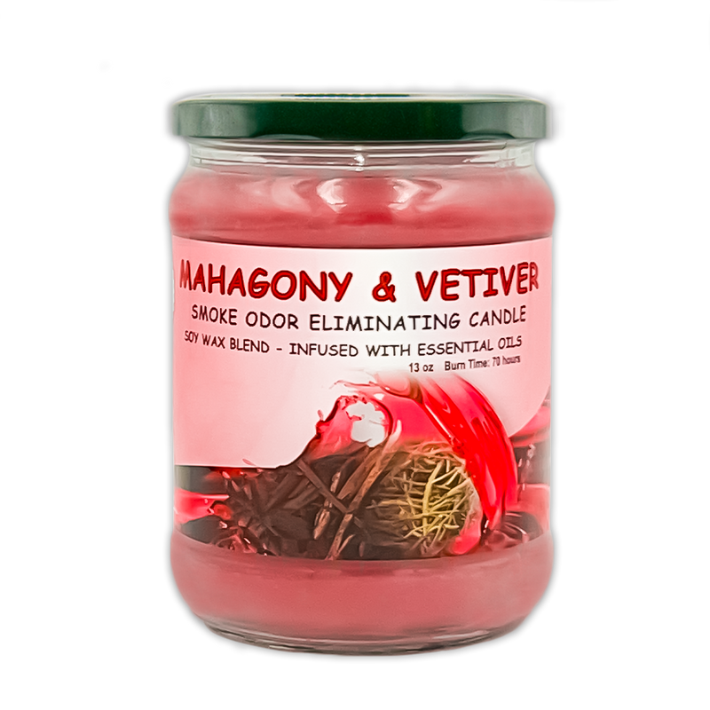 Mahogany & Vetiver Candle